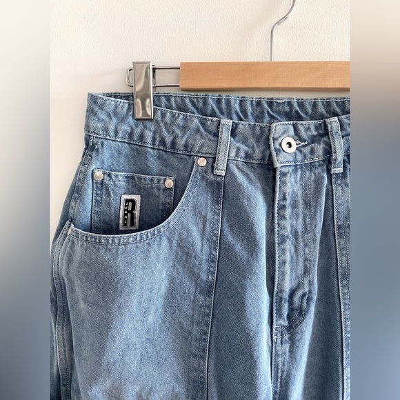 THE RAGGED PRIEST Combat Jeans size 10 light blue - Picture 8 of 10